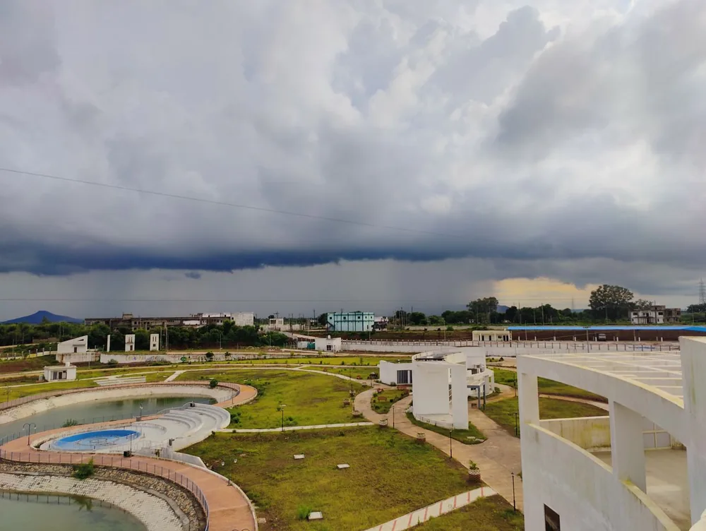 Monsoon skies